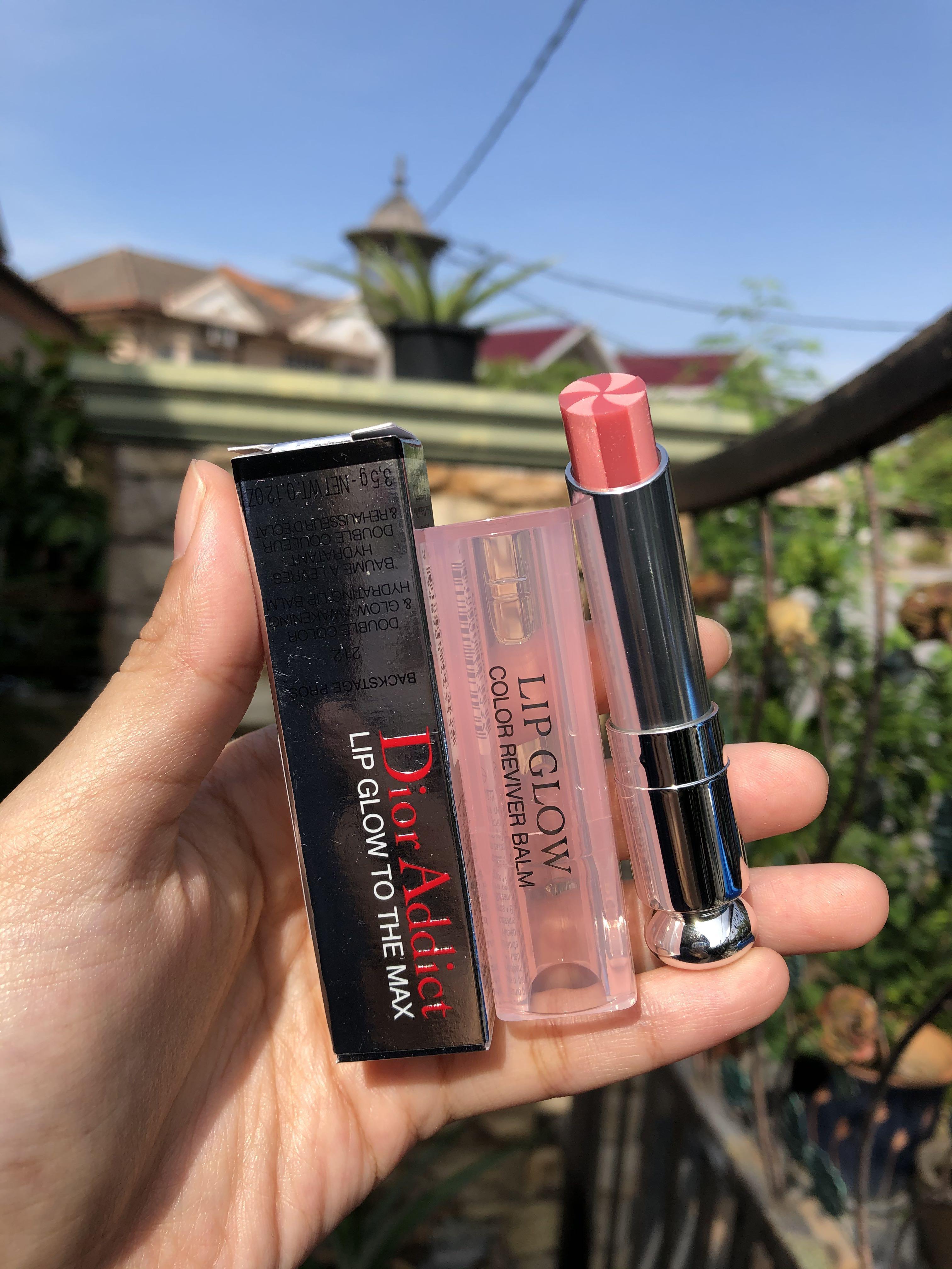 Son Dưỡng Dior Addict Lip Glow To The Max 212 Rosewood  Son dưỡng   TheFaceHoliccom
