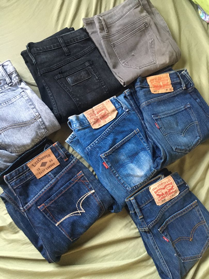 lee and wrangler jeans