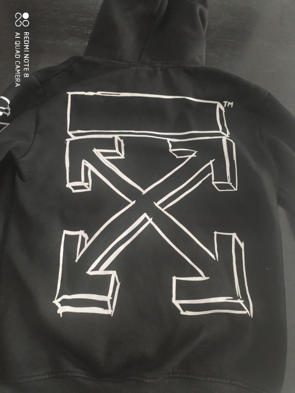 Off White Fall Winter 2018 Hoodie Pre Loved S Size
