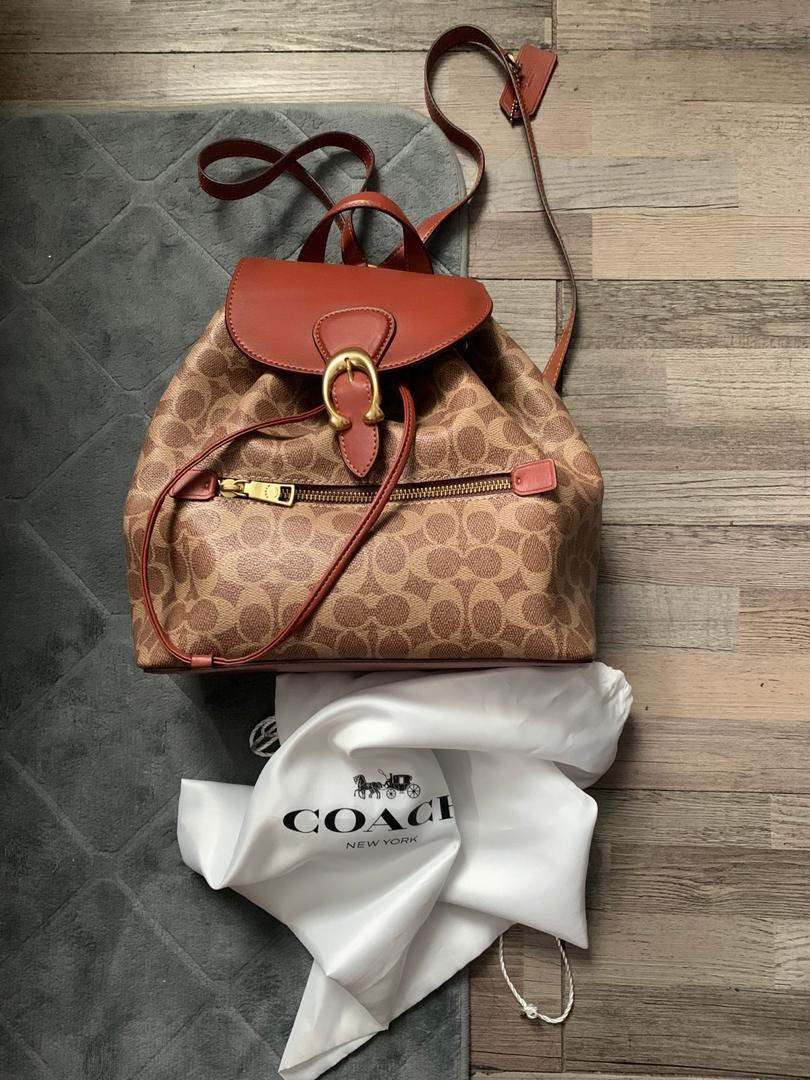 Coach new york discount backpack
