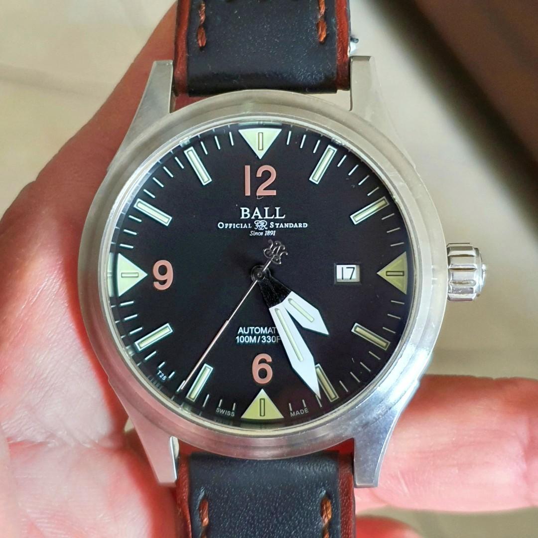 Ball Fireman NM2090C FULLSET Bronze Dial Luxury Watches on Carousell