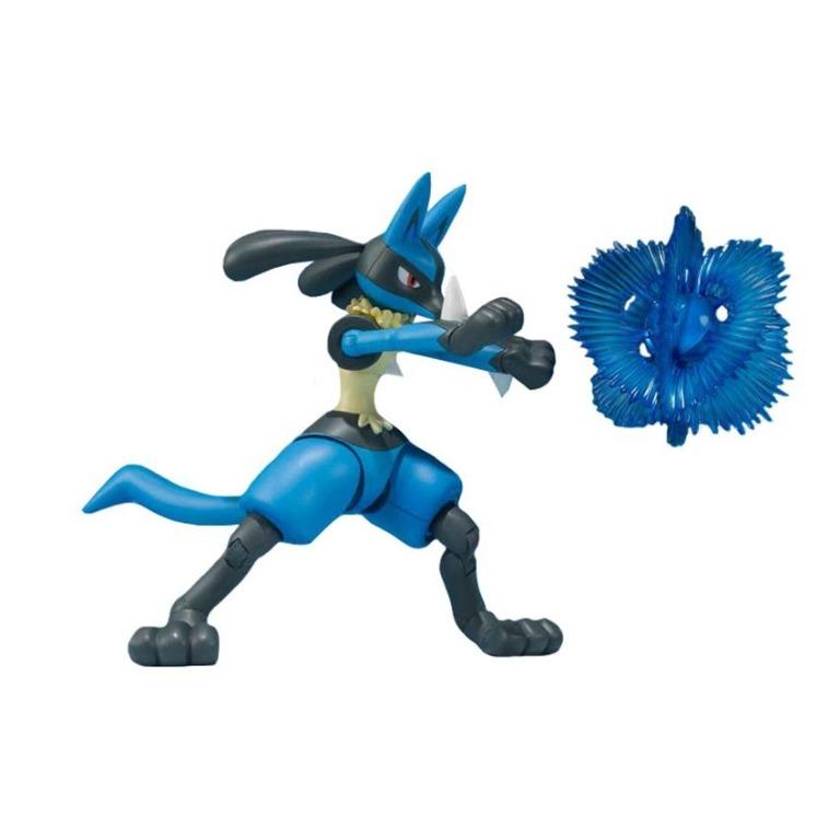 Pokemon lucario action figure on sale