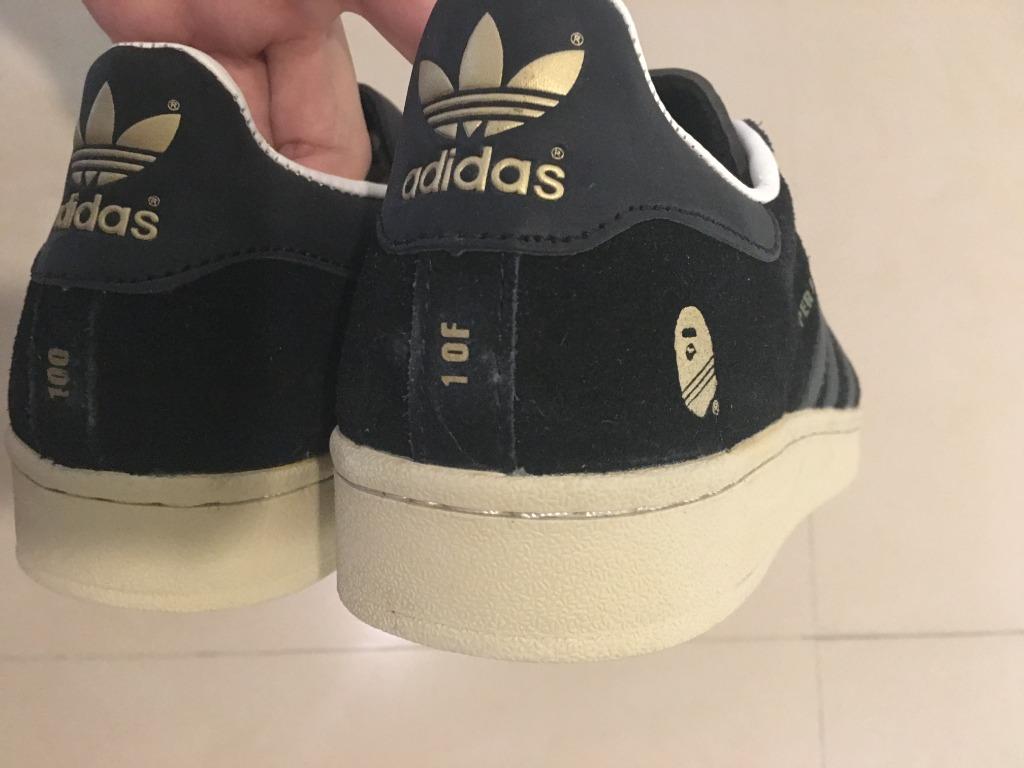 BAPE APE x adidas Superstar Super Ape Star US8.5