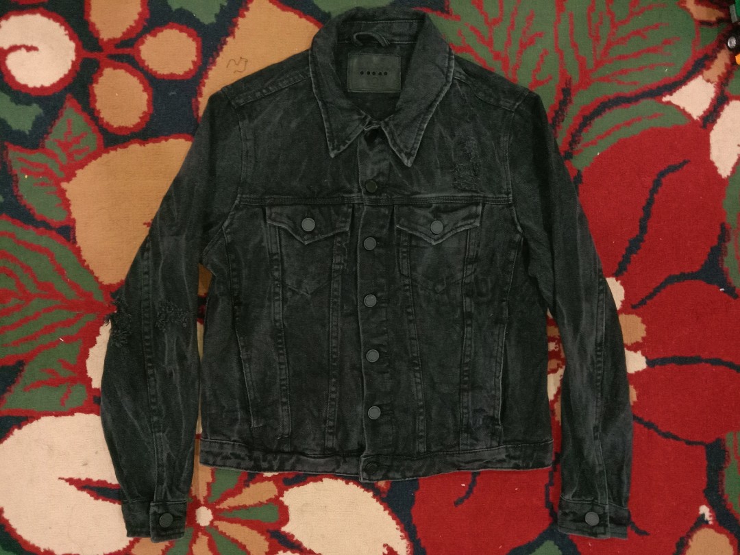 Blanknyc black denim jacket jeans womens Men s Fashion Tops Sets Formal Shirts on Carousell