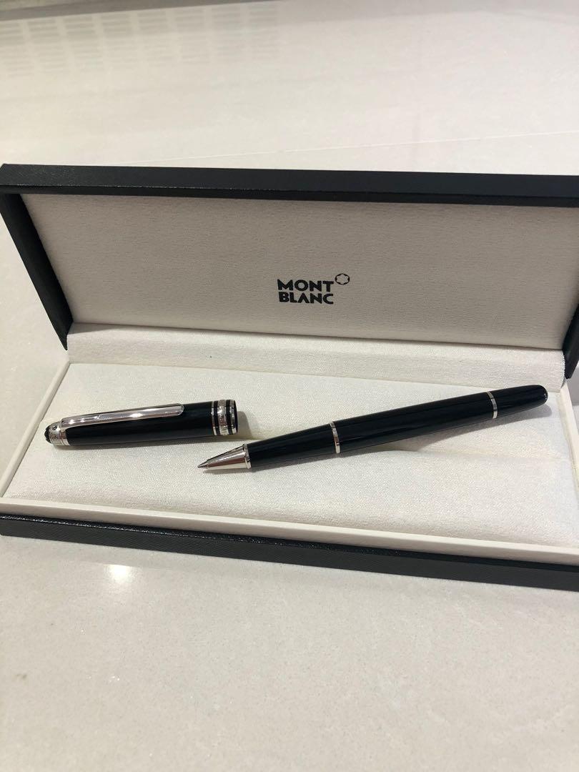 BNIB Montblanc Meisterstuck Unicef Resin Classique Rollerball Pen 116076 Luxury Accessories on Carousell