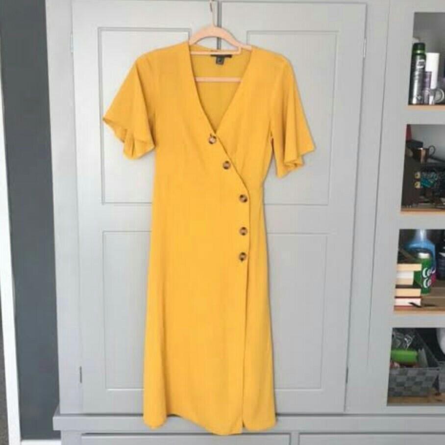 Mustard online dress primark