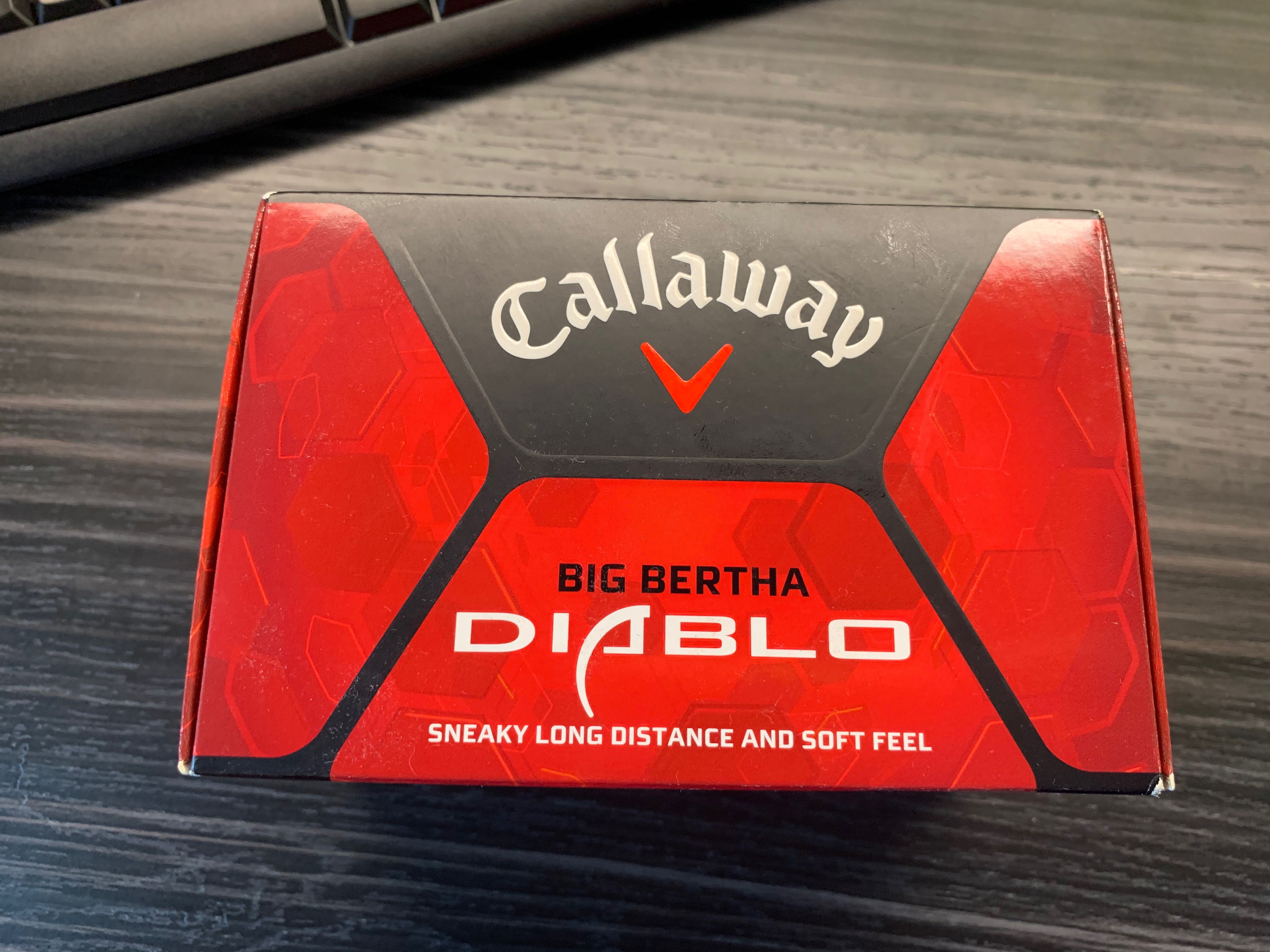 Callaway big bertha diablo balls clearance
