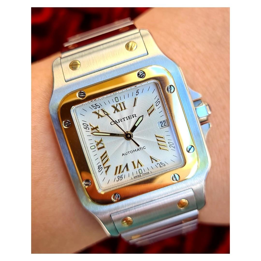 Cartier Santos Galbee LM Luxury Watches on Carousell