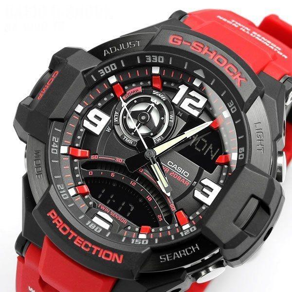 Casio G Shock Gravitymaster GA1000 4B Men s Watch Twin Sensor