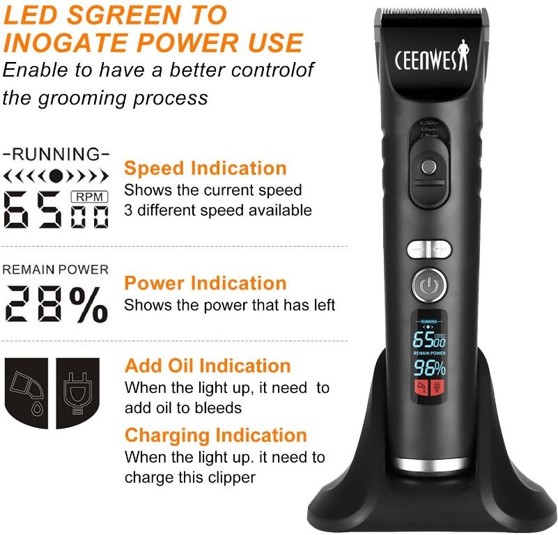 ceenwes hair clippers manual