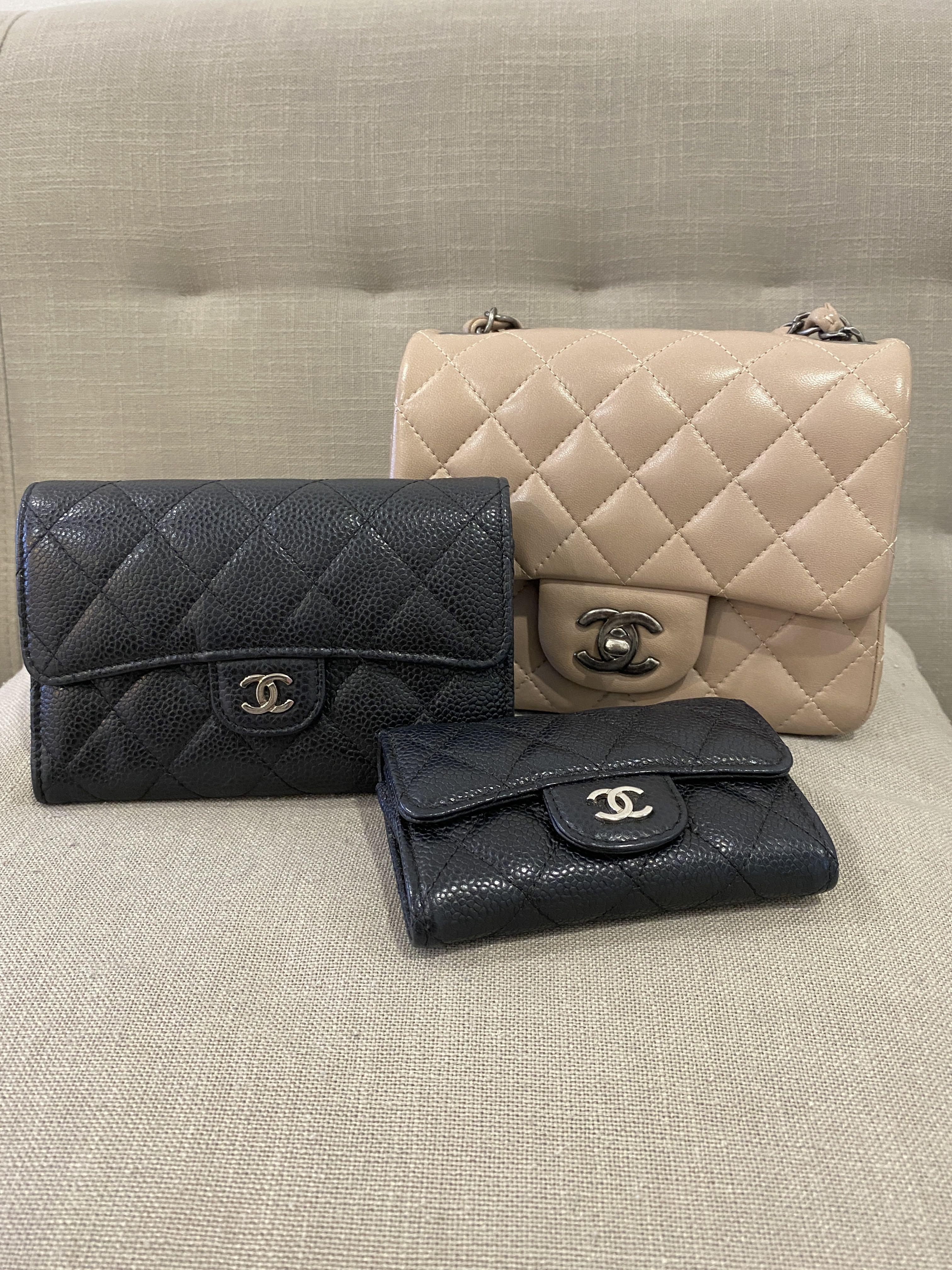 Chanel medium flap wallet