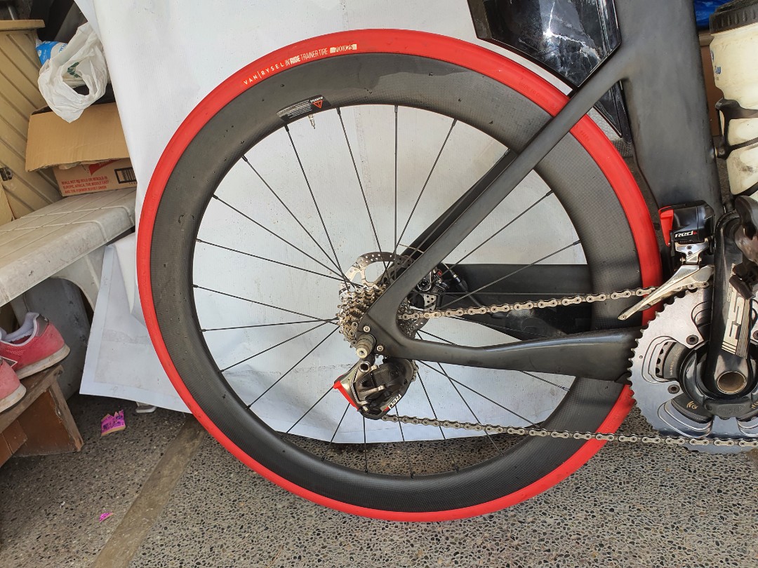 50mm carbon disc wheels clearance