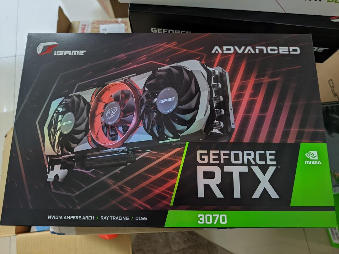 Colorful iGAME RTX 3070 Advanced OC 8GB, Computers & Tech 