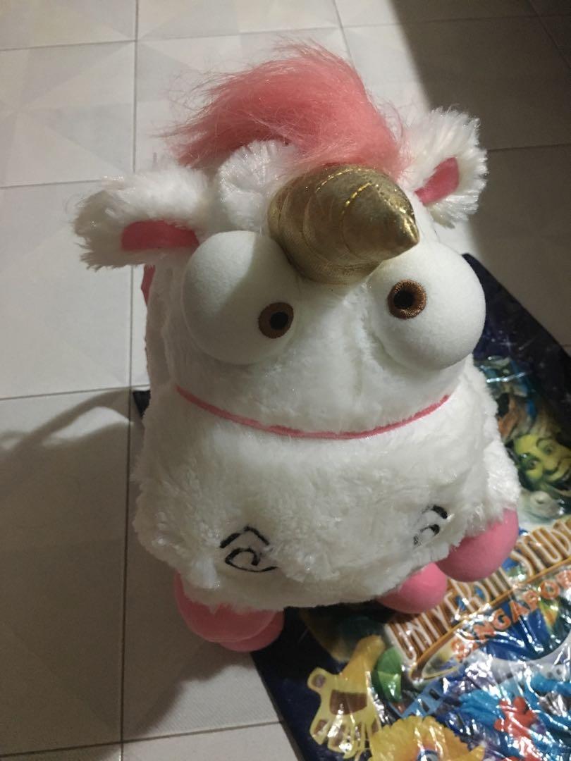 Despicable Me Unicorn Plush Backpack