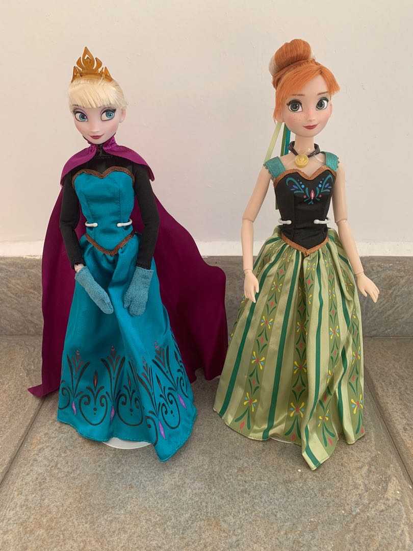 Anna and elsa coronation dolls new arrivals