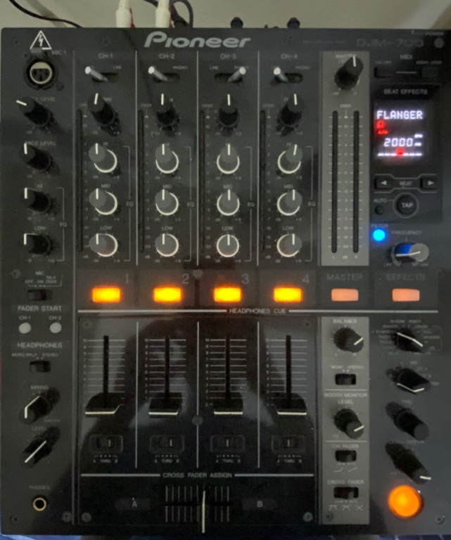 在庫あり Pioneer DJ DJM-700-K DJミキサー Pioneer DJM-700 ミキサー