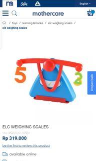 ELC Toys WEIGHING SCALE