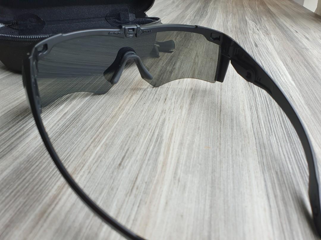 ESS Crossbow AF (Asian Fit) with Smoke Grey lenses, hard case, extra