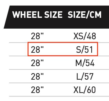 Focus cayo size chart online