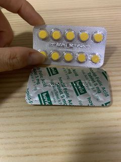 Folic Acid 5mg Health Beauty Face Skin Care On Carousell