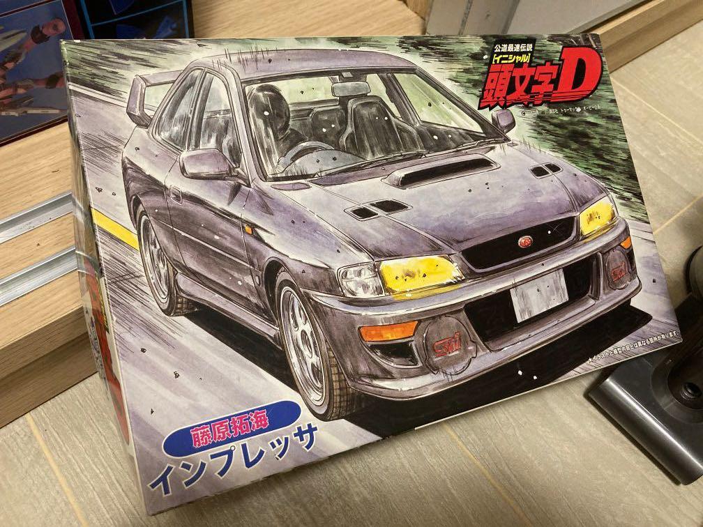 Fujimi 1 24 頭文字d 拓海文太impreza Subaru Gc8 模型 玩具 遊戲類 毛公仔 Carousell