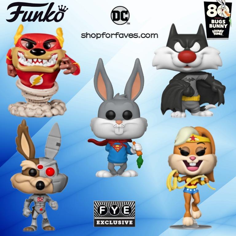 bugs bunny as superman funko pop