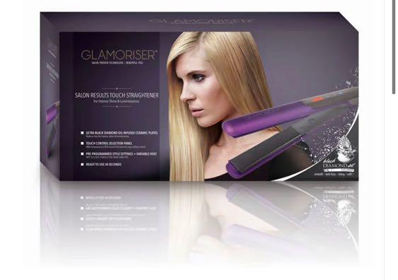 Glamoriser salon results touch straightener discount