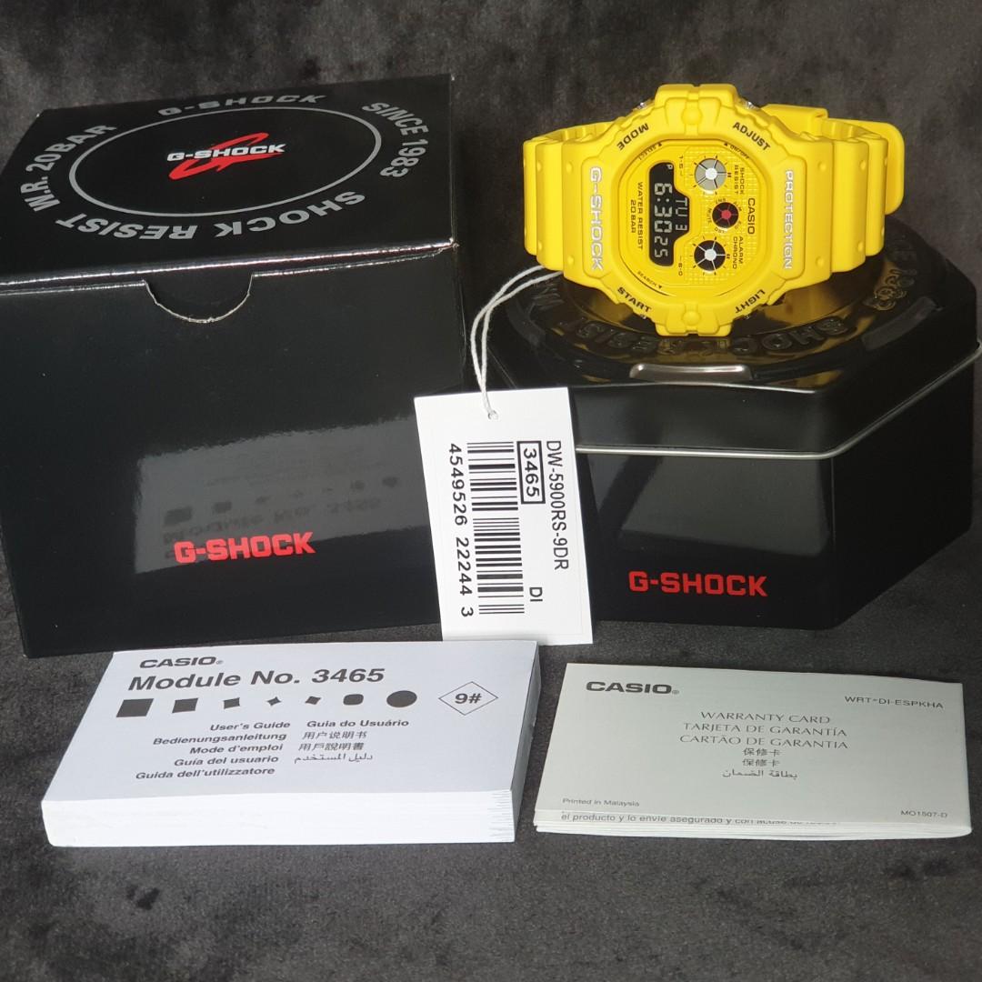 G Shock DW 5900RS 9DR DW5900RS 9DR dw 5900rs 9dr dw5900rs dw 5900rs Casio casio CASIO GSHOCK G SHOCK Tapak Kucing GShock gshock Men s Fashion Watches Accessories Watches on Carousell