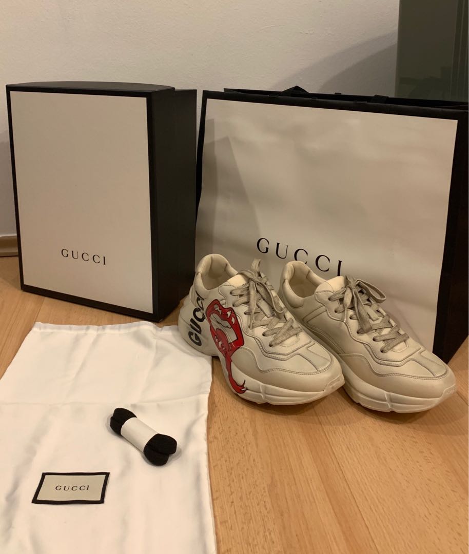 gucci rhyton mouth on feet