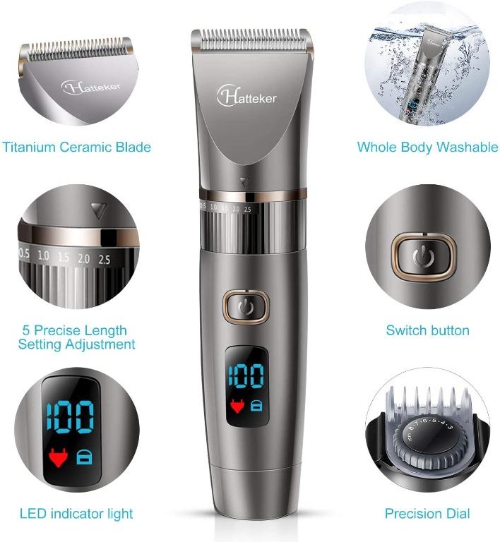 hatteker hair clipper how to use