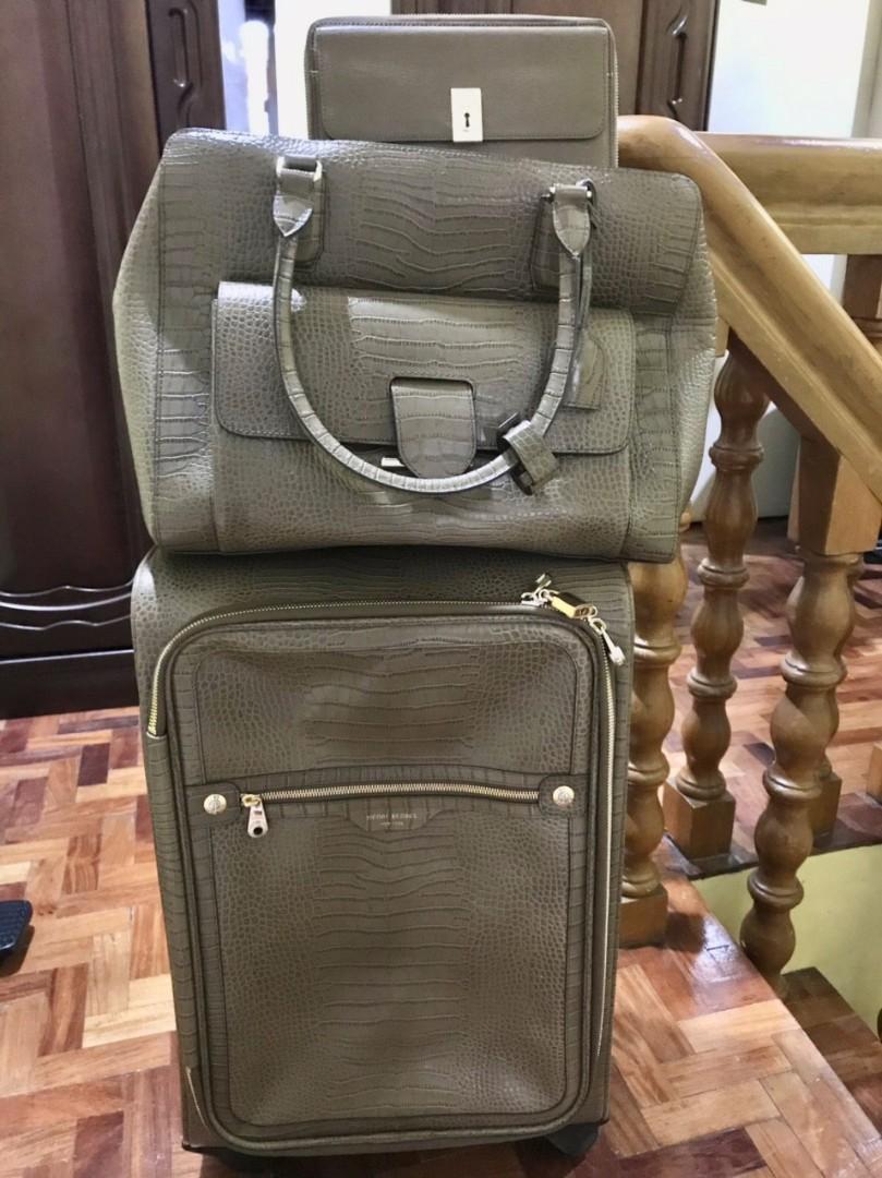 Henri shop bendel suitcase