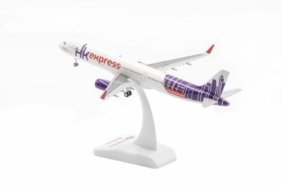 HK Express Airbus A321 1:200 B-LEE Aircraft Model 香港快運航空公司 空中巴士 A321 1: ...