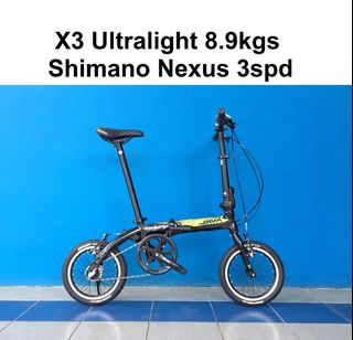 Java x3 folding discount bike price