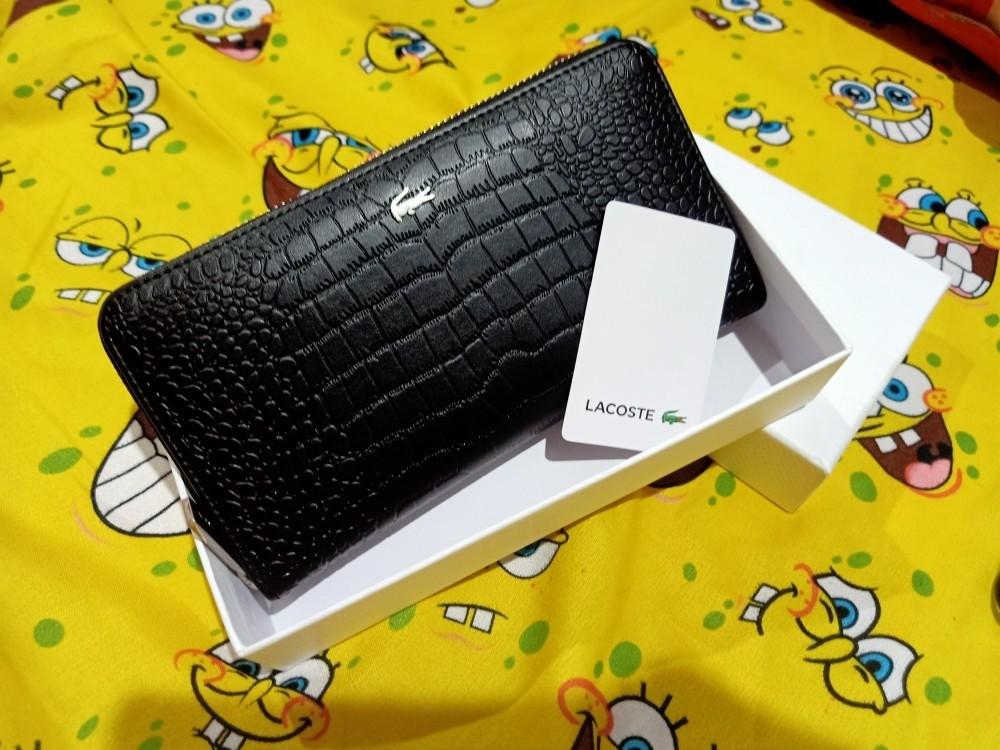 ORIGINAL LACOSTE Crocodile Leather Wallet (Category: Wallets & Card holders) located in Manila. Submitted by preslee.moore (Listing ID 1048980748, Image 2). Description: Inclusions: wallet, care card, gift box and bag Hi! I'm currently doing a "Christmas clearance sale". I'll be posting more branded items in the coming weeks. To stay tuned, follow my shop..