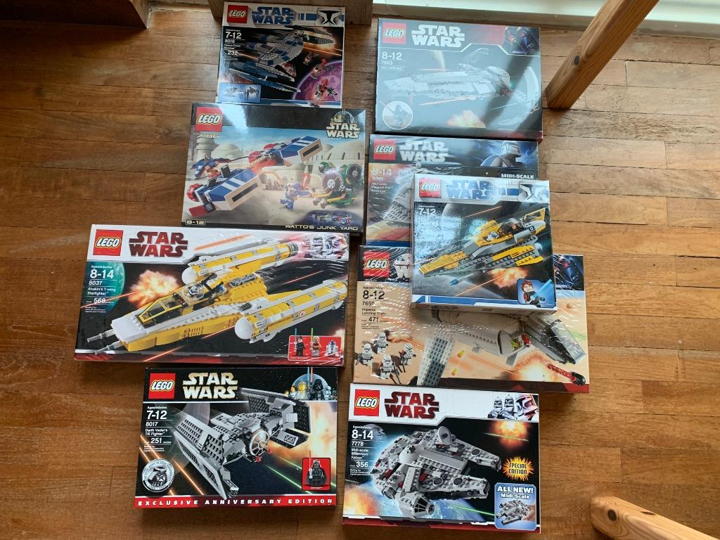 Old star wars lego sets shop for sale