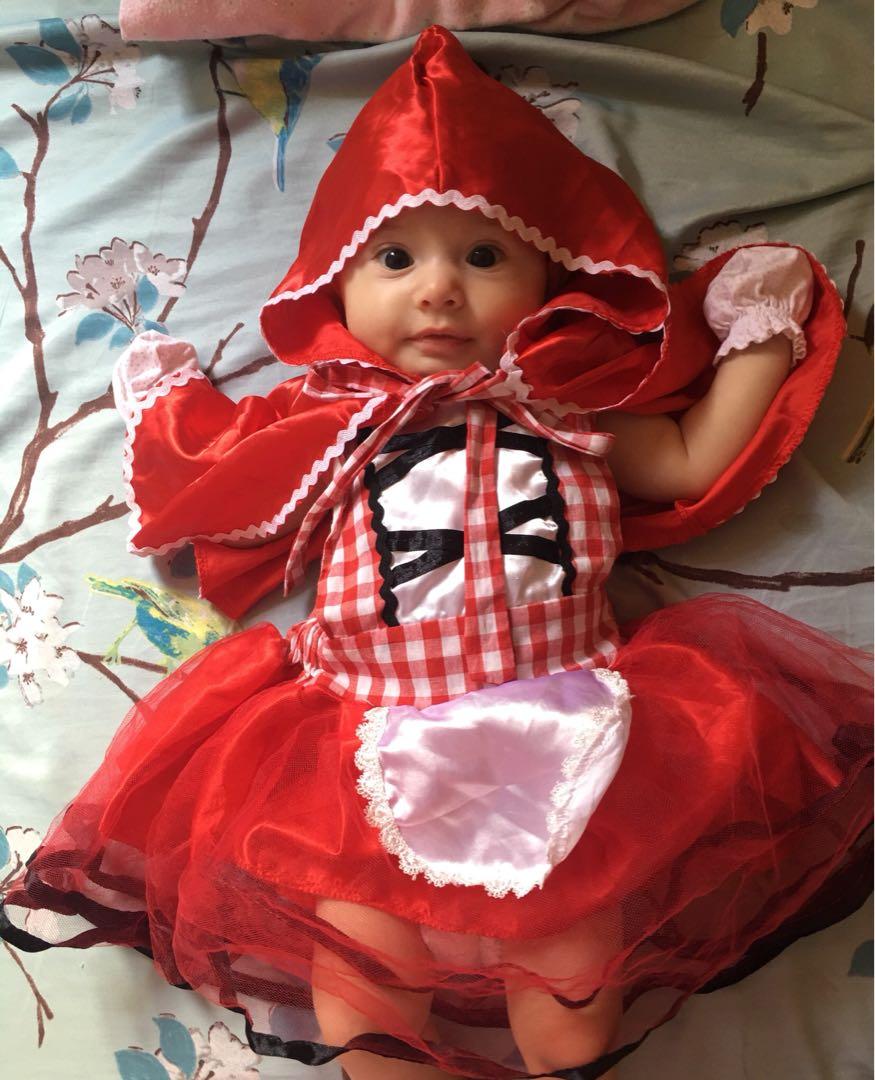 Little Red Riding Hood Costume Babies Kids Babies Kids Fashion On Carousell