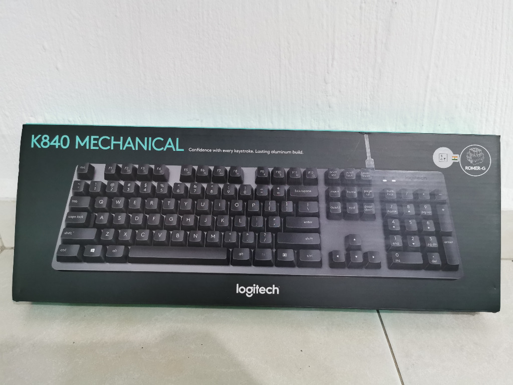 Logitech K840 Mechanical Keyboard, Electronics, Computer Parts