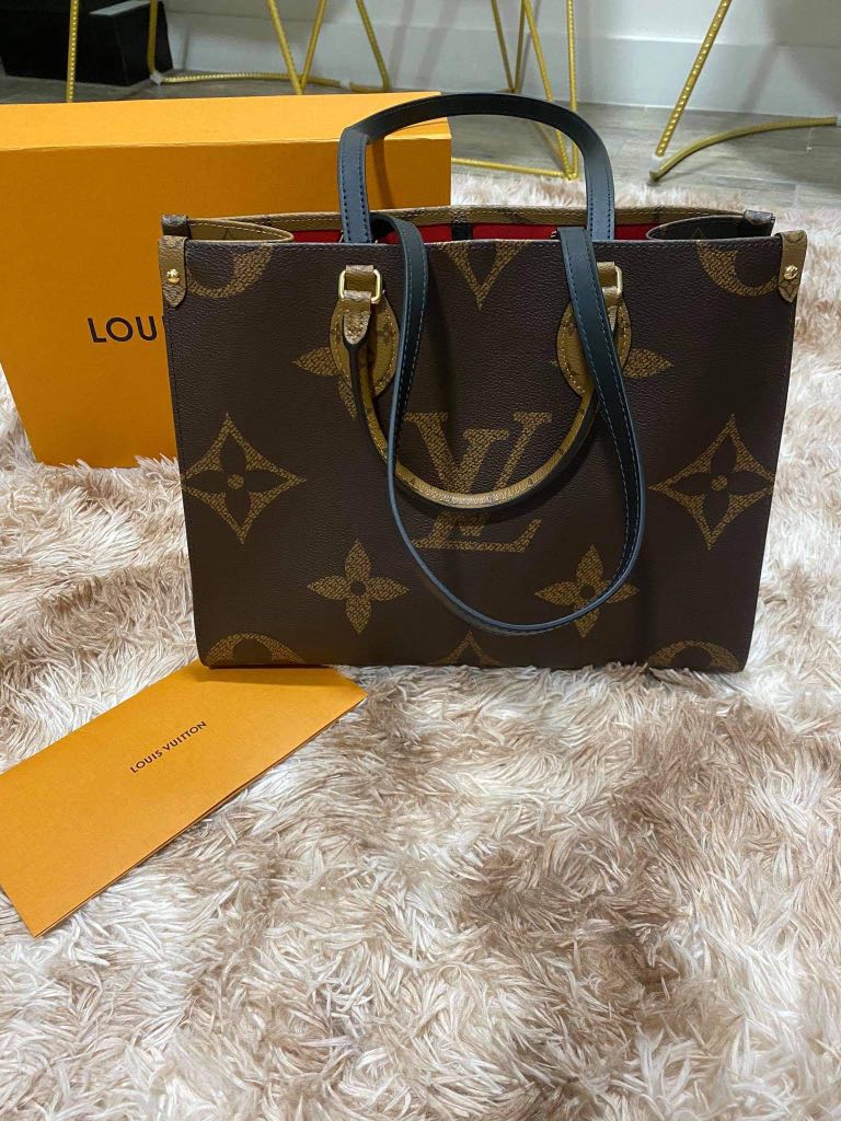 Louis Vuitton OnTheGo Wild at Heart Monogram Canvas Tote Bag Arizona