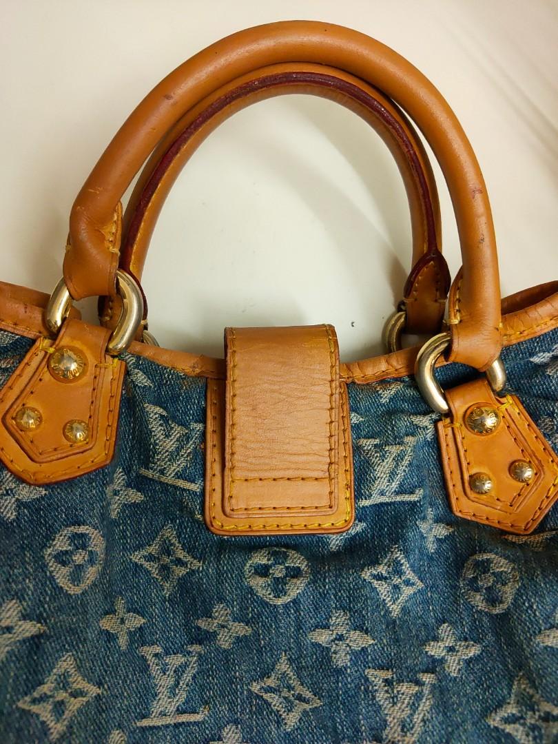 LV Denim Pleaty Mini Bag, Luxury, Bags & Wallets on Carousell
