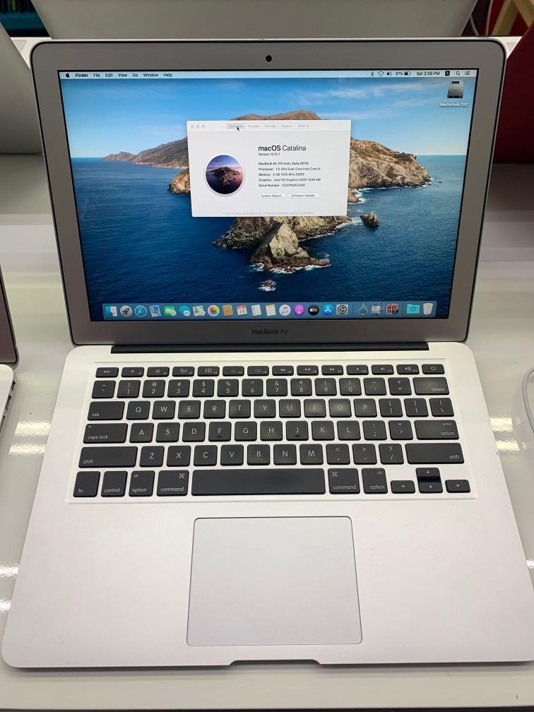 Macbook Air Catalina 13 Inch Early 15 Electronics Computers Laptops On Carousell