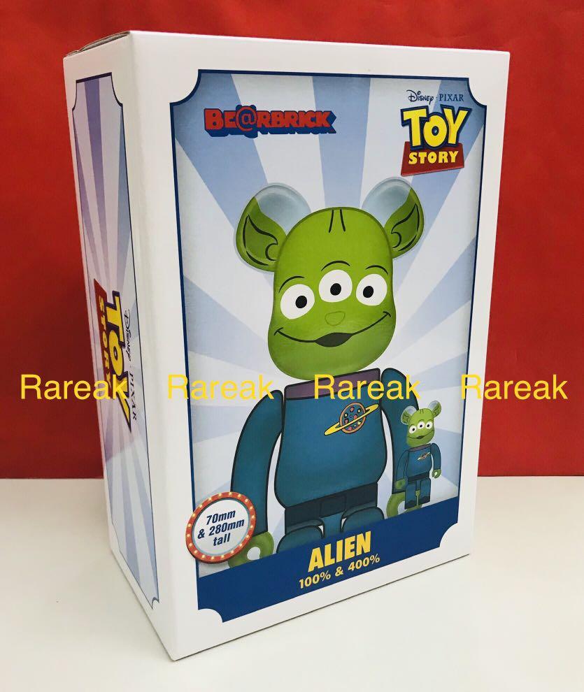 Medicom Bearbrick 2020 Toy Story 3 eyed Alien 三眼仔400% +