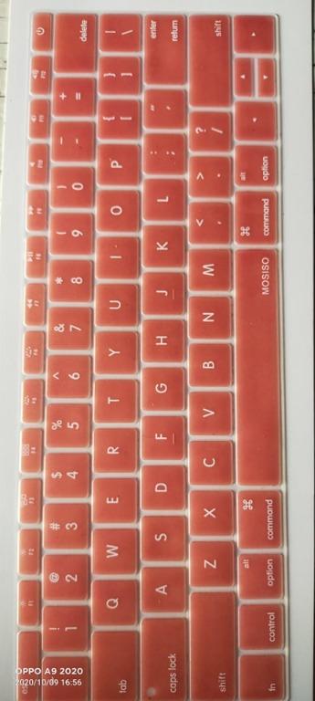 MOSISO Macbook Keyboard Protector Silicon Keyboard Cover (Category: Computer Keyboard) located in Marikina City. Submitted by skowshop (Listing ID 1049039931, Image 1). Description: Provide the full protection for your MacBook keyboard against dust spills, key wear and more. Made with premium engineering grade silicone material, ultra thin to 0.3mm won't hurt the screen and made it easier for typing. Flexible, washable, easy to apply and remove f
