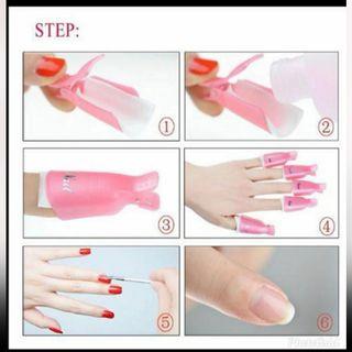 Nail clip cap