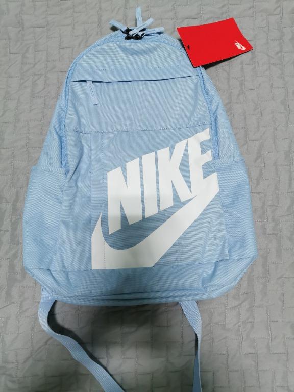 light blue nike backpack