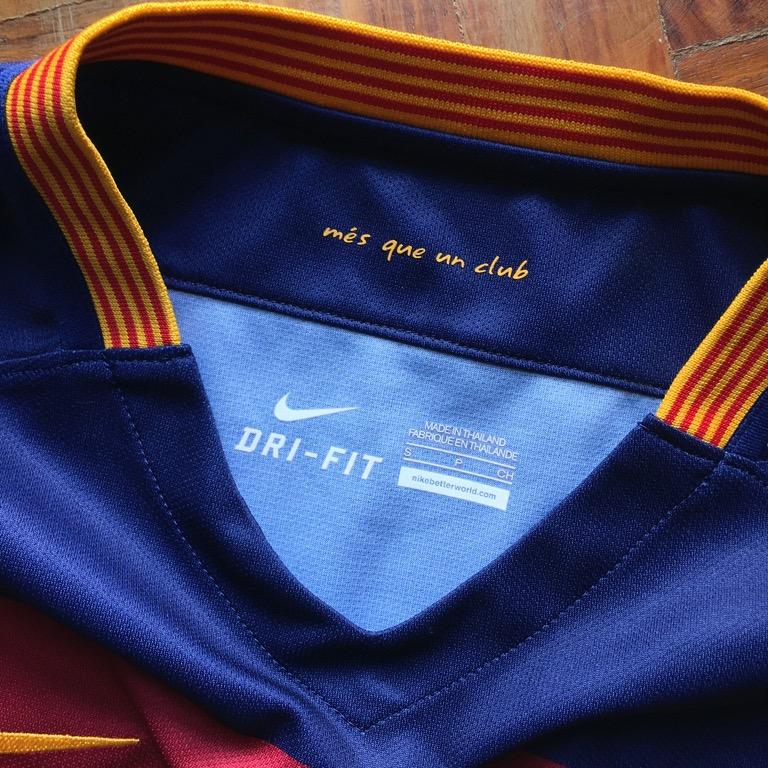 Nike FC Barcelona Home Jersey 2015/16, Men's Fashion, Activewear on