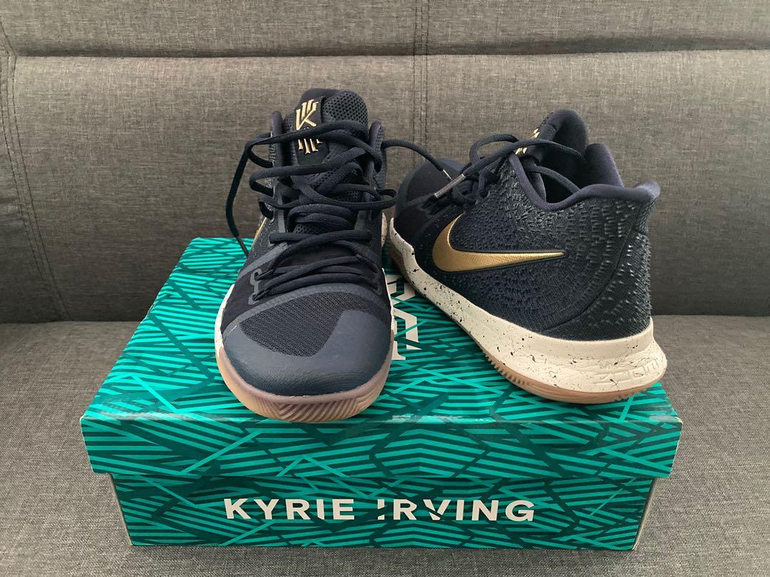 nike kyrie 3 obsidian gold