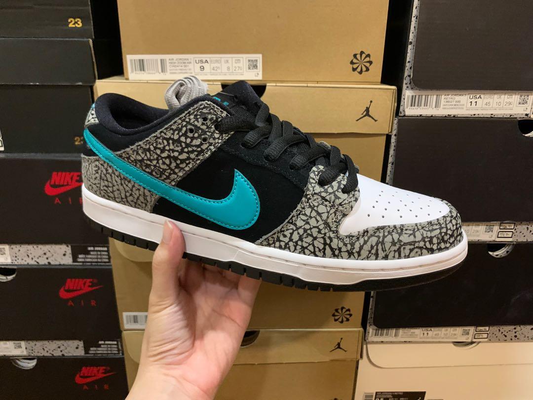 Nike SB Dunk Low 'Atmos Elephant', Men's Fashion, Footwear, Sneakers on  Carousell
