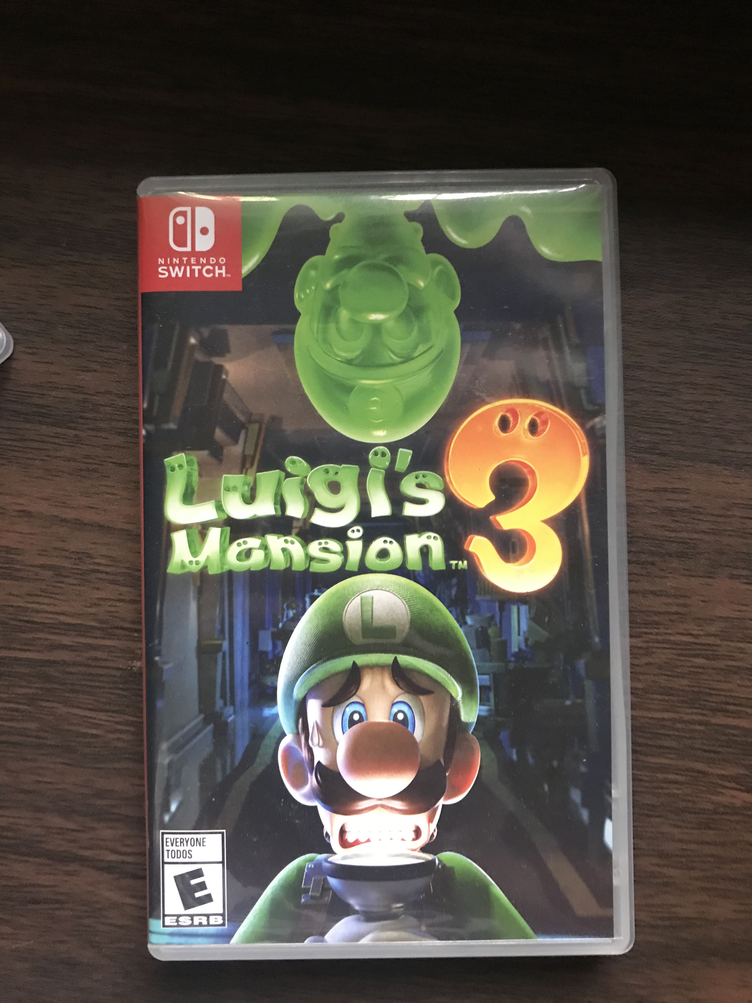 luigi nintendo switch game