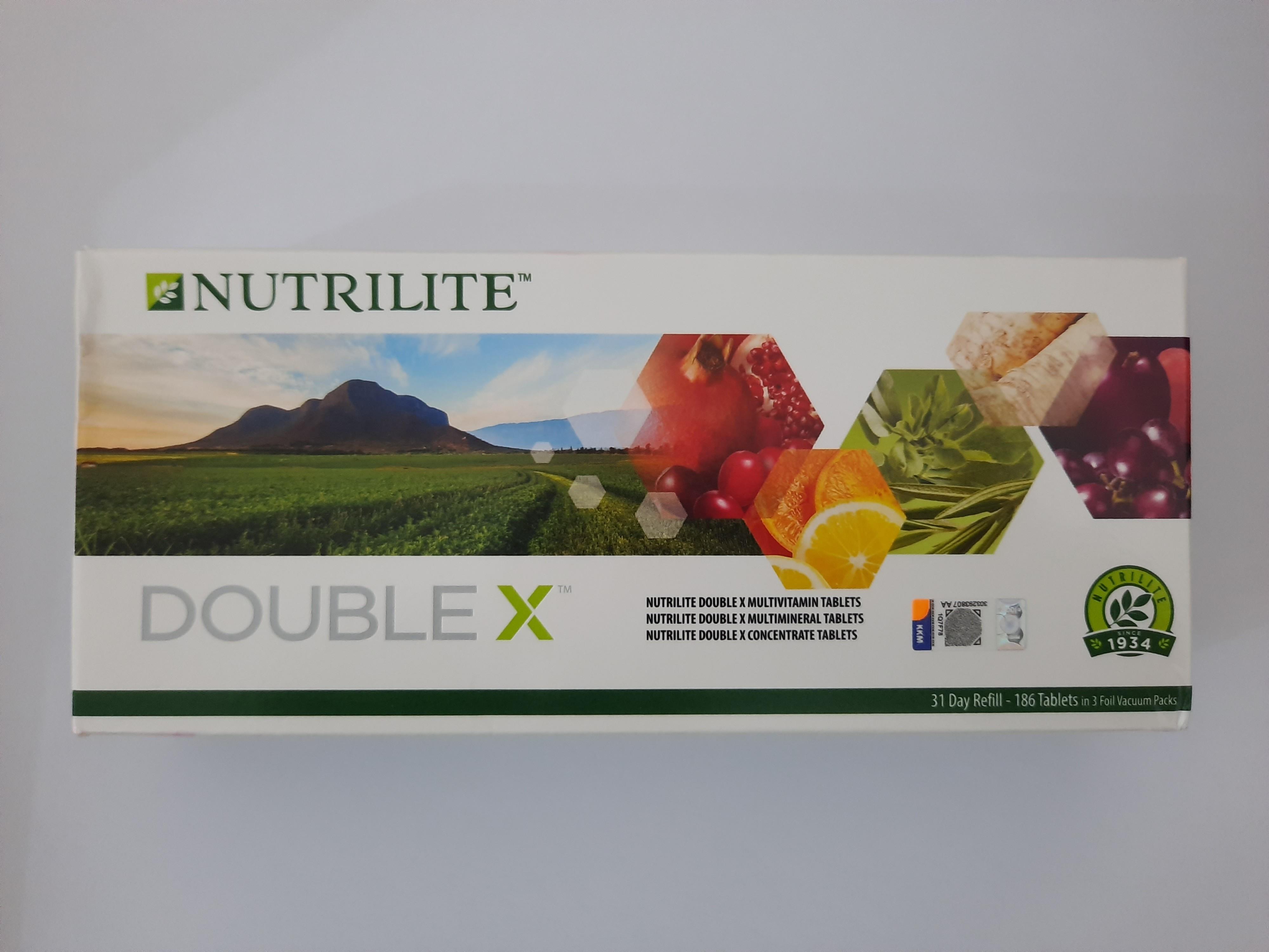 Double X NUTRILITE DOUBLE X Multivitamin/Multimineral/Concentrate (31-day supply ...