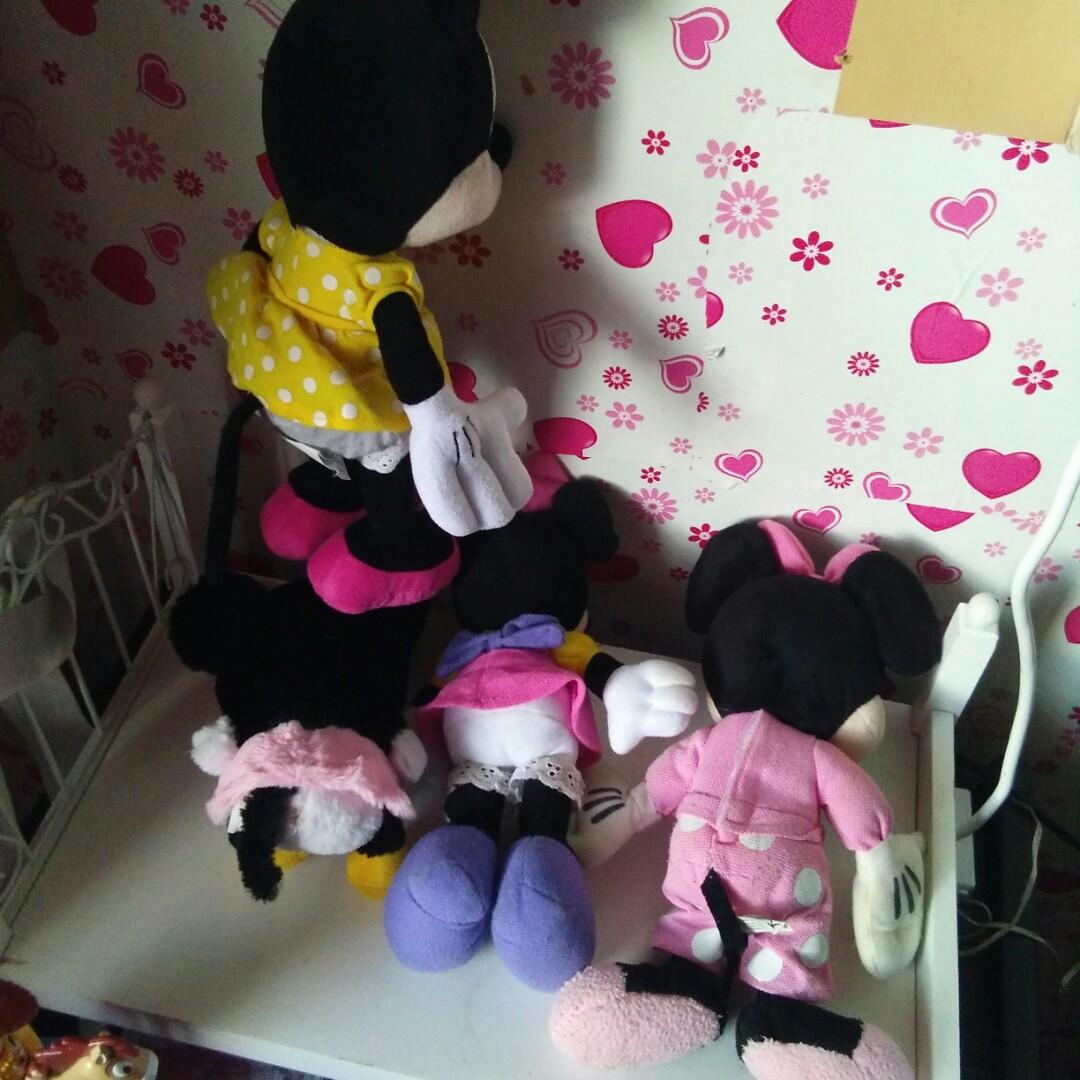 Original Disney Minnie Mouse Set, Hobbies & Toys, Toys & Games on Carousell